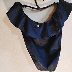 Victoria's Secret Women's Ruffle High Waist Cheeky Bikini Bottom size XL